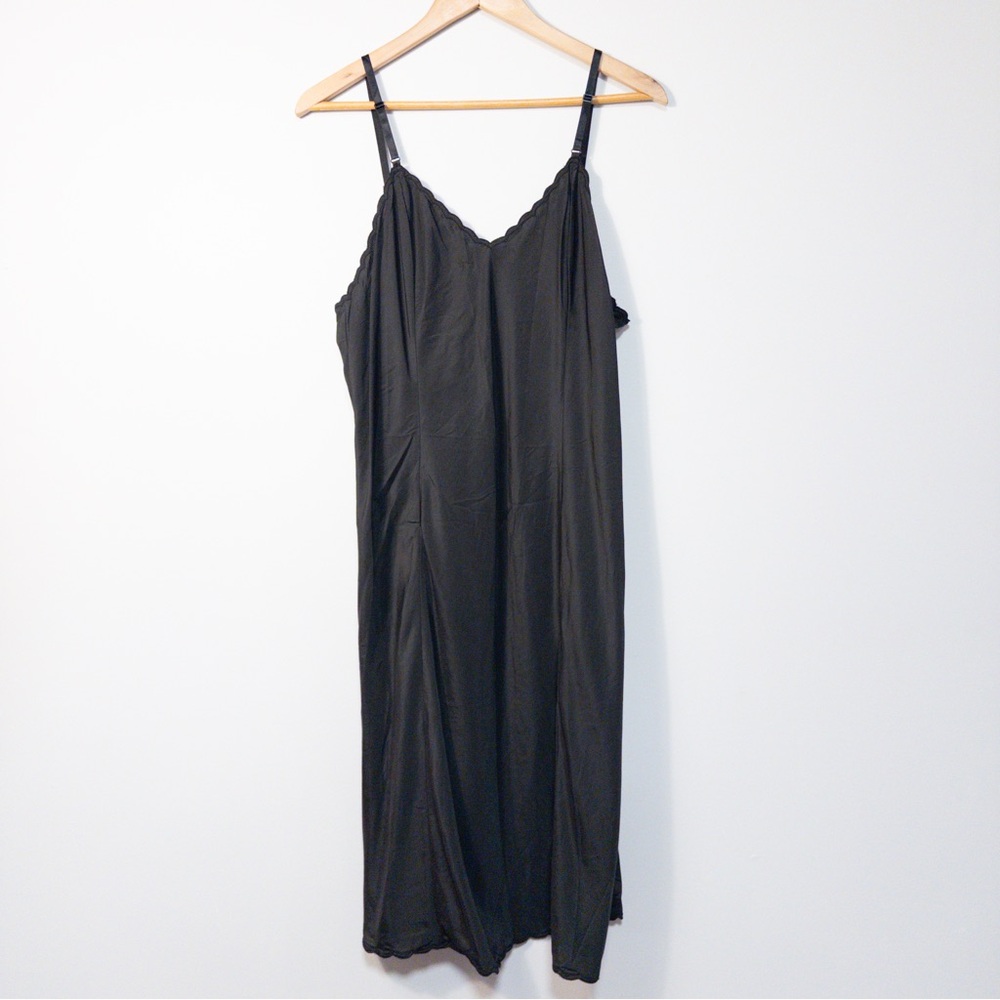 Black Vintage Slip Dress - Picture 5 of 5